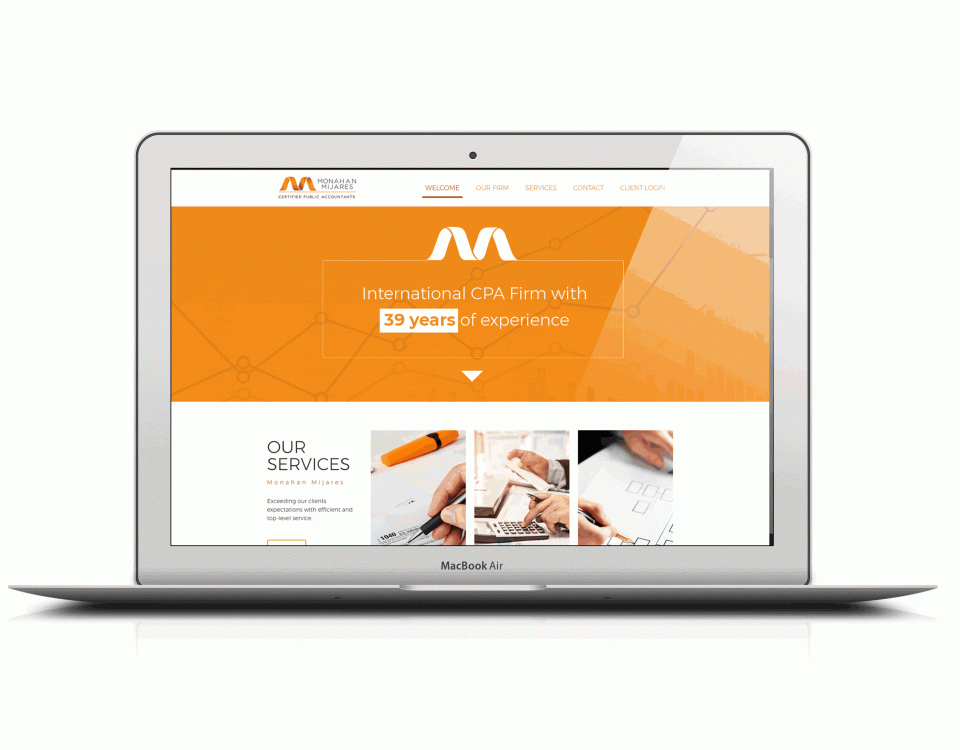 MonahanMijares.com | Custom Web Design